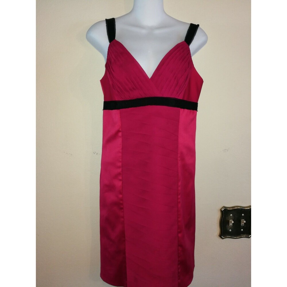 Women's Maxandcleo Party Red Magenta Maroon Colored Dress Size 6